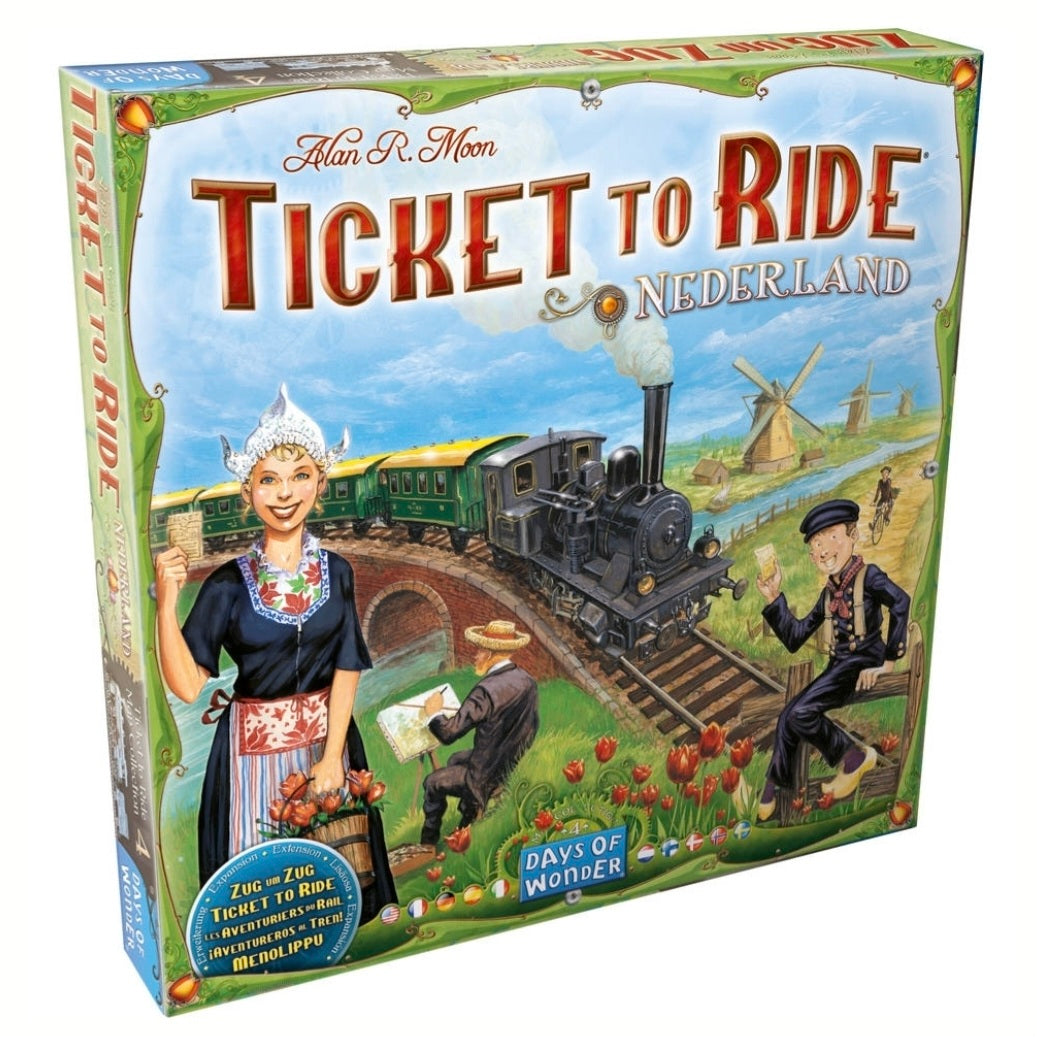 Asmodee: Ticket to Ride - Nederland (Uitbreiding)