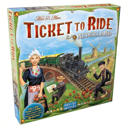 Asmodee: Ticket to Ride - Nederland (Uitbreiding)