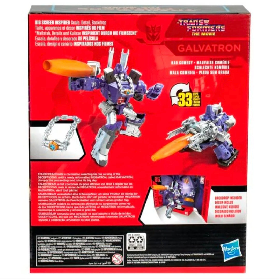 Hasbro: Transformers The Movie 86-31 Galvatron Actiefiguur