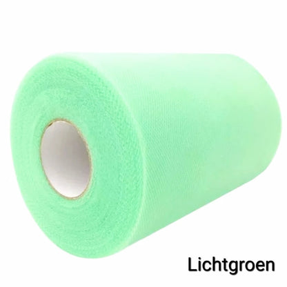 15cm Tule - Prijs per meter  (Diverse kleuren)