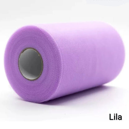 15cm Tule - Prijs per meter  (Diverse kleuren)