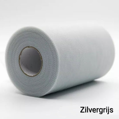 15cm Tule - Prijs per meter  (Diverse kleuren)