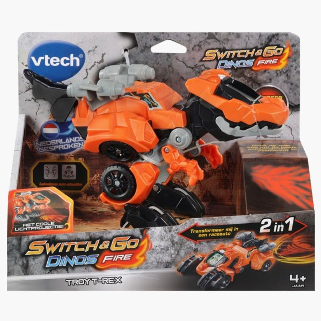 VTech: Switch & Go Dino's - Fire Troy T-Rex