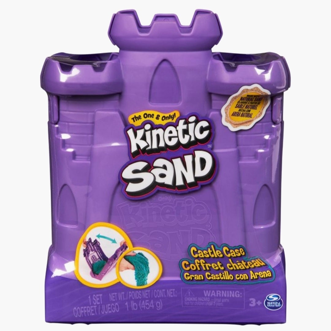Kinetic Sand: Zandkasteel koffer - 453g Sand