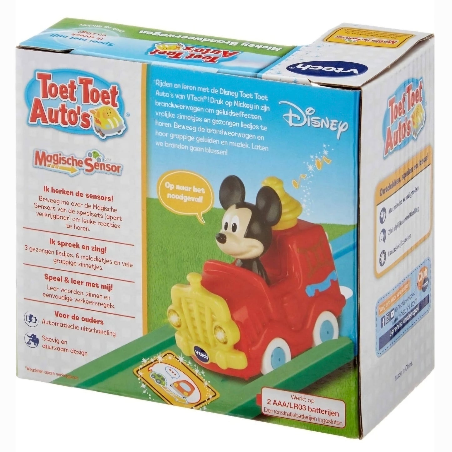 VTech: Mickey Toet Toet auto - Brandweer