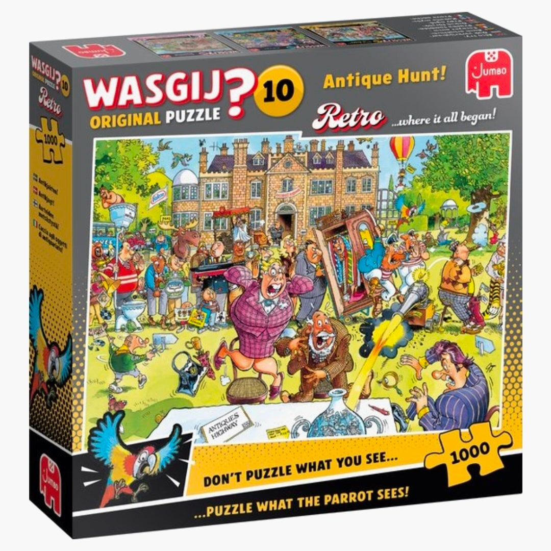 Wasgij 10 Retro Original: Antiekjacht! - 1000