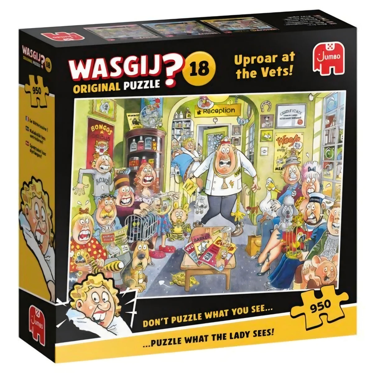 Wasgij 18 Orginal: De Dierenarts - 950