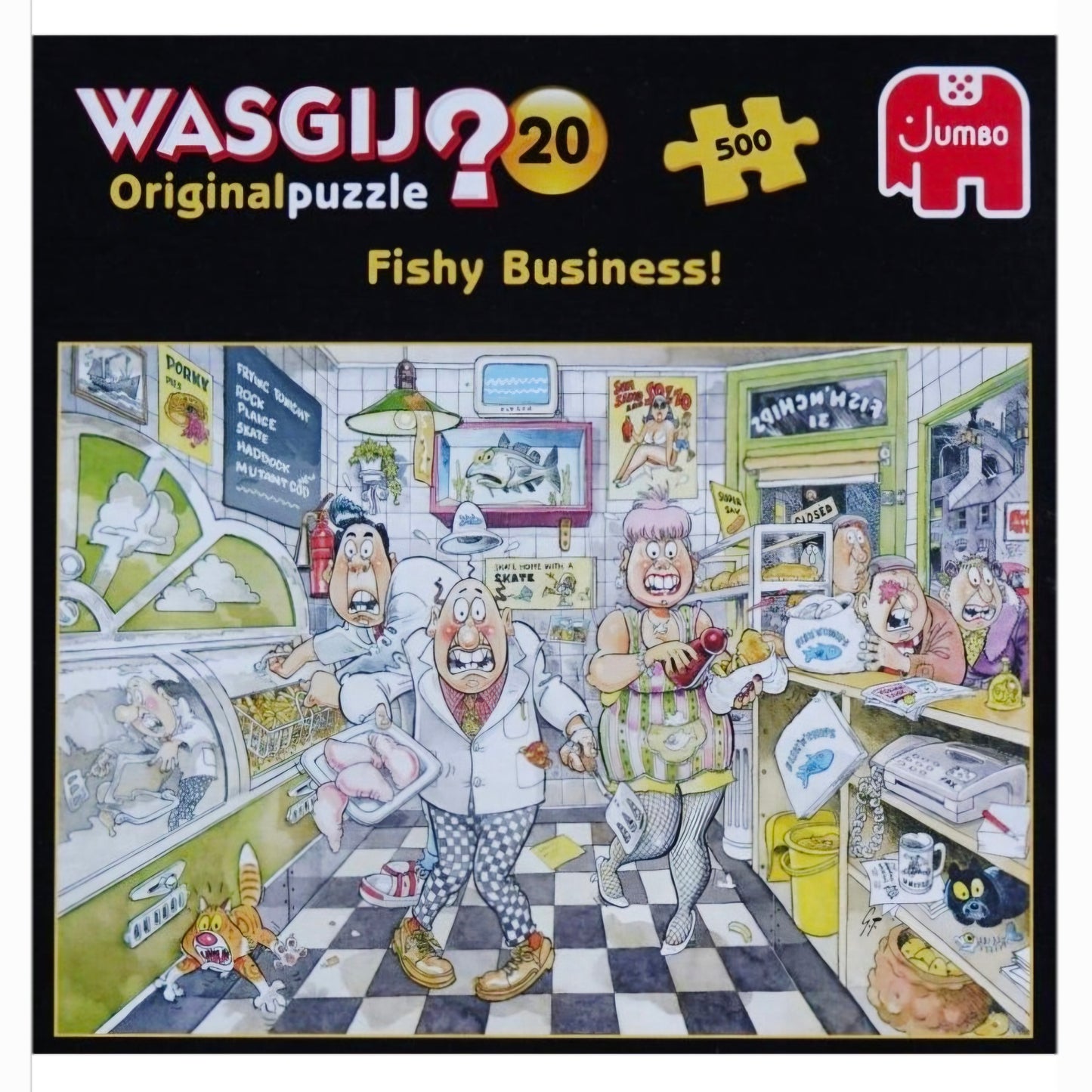 Wasgij 20 Orginal: Fishy Business (LinkedIn Soep) - 500