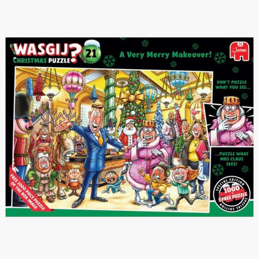Wasgij 21 Christmas: Feestelijk Make-over - 1000