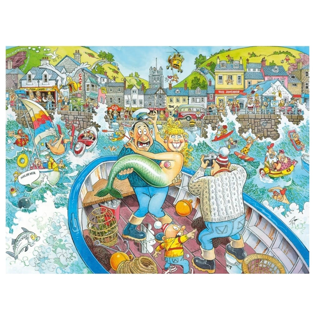 Wasgij 16 Orginal: Catch of the Day (Vangst vd Dag) - 500