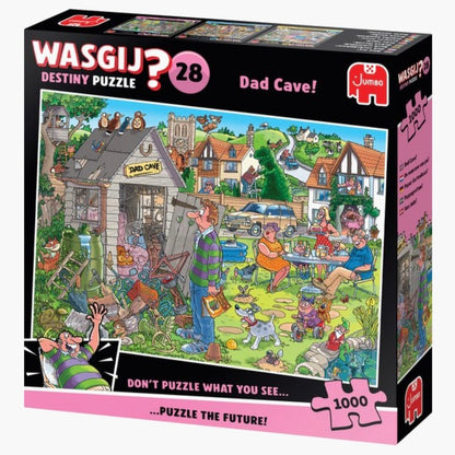 Wasgij 28 Destiny: Mancave van Pa - 1000  -  Multiplaza