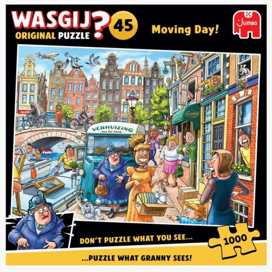 Jumbo: Wasgij 45 Orginal - Mooving Day (Verhuisdag) - 1000