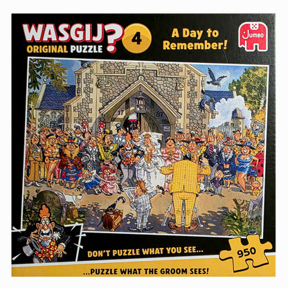 Wasgij 4 Orginal: Een dag om nooit te vergeten! - 950 stukjes  -  Multiplaza