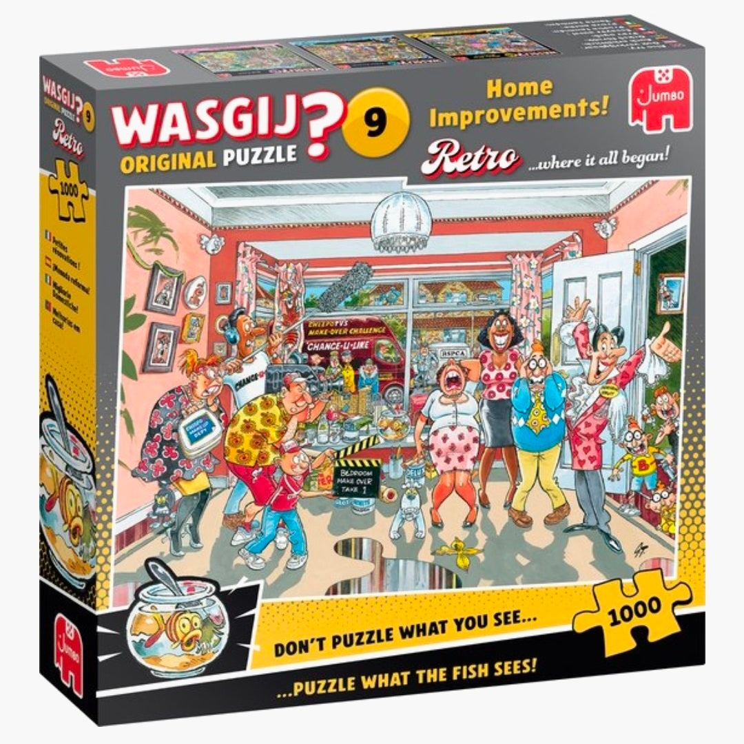 Wasgij 9 Original: Retro - Klein Verbouwinkje! - 1000