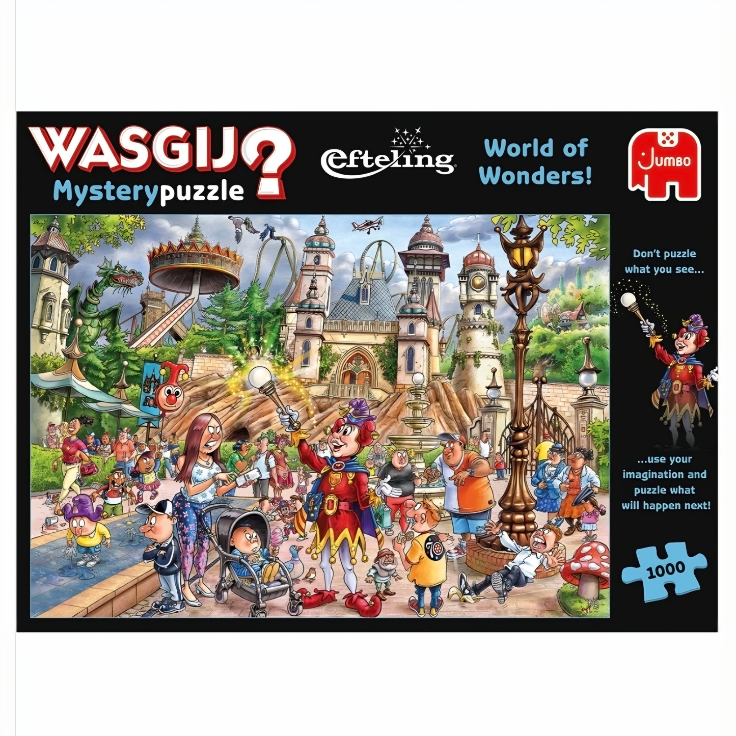 Wasgij Efteling Mystery: Wereld vol Wonderen - 1000