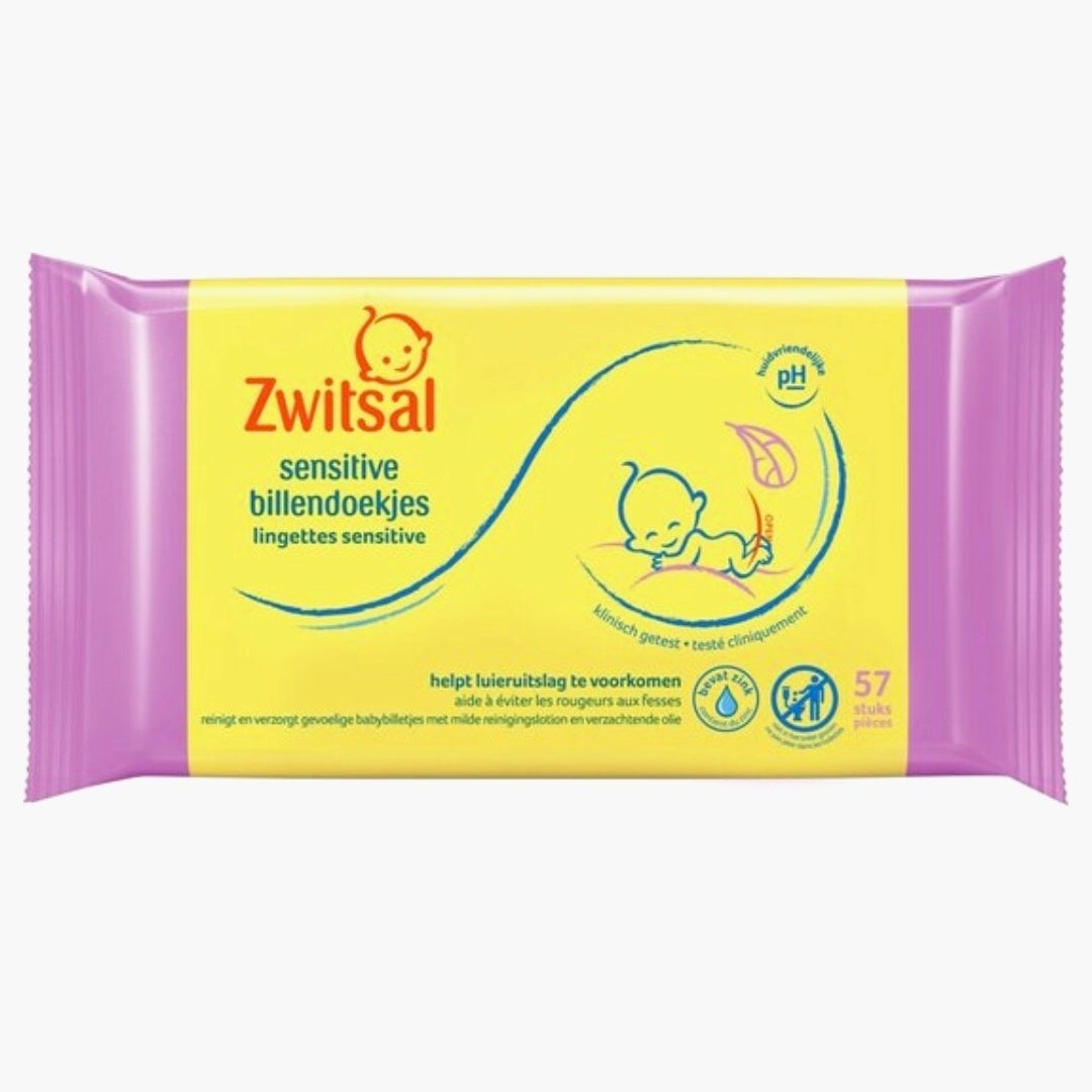 Zwitsal: Sensitive Billendoekjes - 12x57=684 stuks