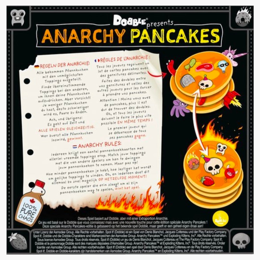 Exploding Kittens: Dobble -  Anarchy Pancakes