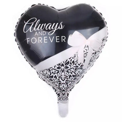 45cm Aluminium bruids ballonnen - Diverse Soorten  -  Multiplaza